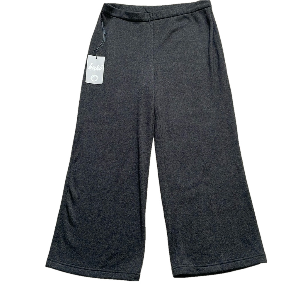 NWT Buki women’s charcoal Kick Around knit pants sz XL